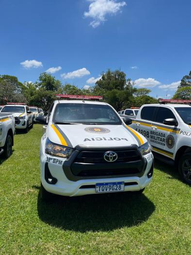 ✔ COQUEIRO BAIXO É CONTEMPLADO COM NOVA VIATURA PARA REFORÇAR A SEGURANÇA DO MUNICÍPIO 